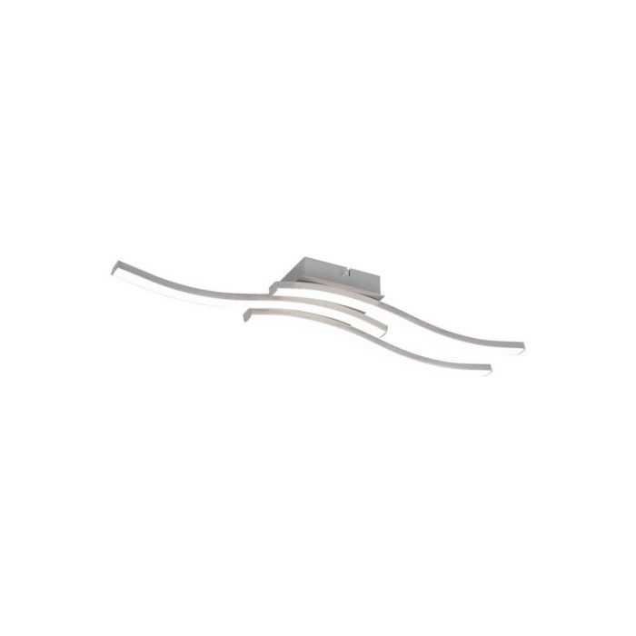 Plafonnier moderne nickel, Go, 5W, 4000K LED