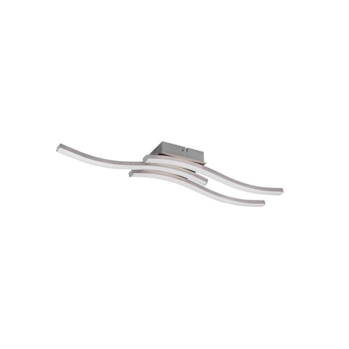 Plafonnier moderne nickel, Go, 5W, 4000K LED