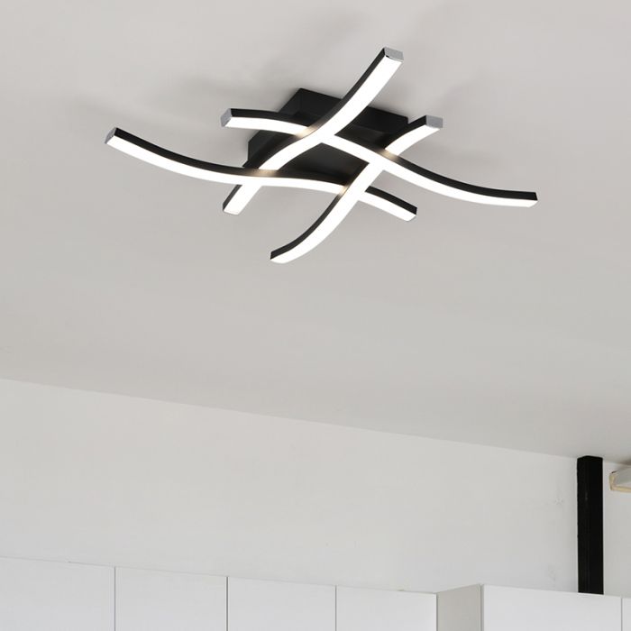 Plafonnier moderne blanc, Go, 5W, 4000K LED