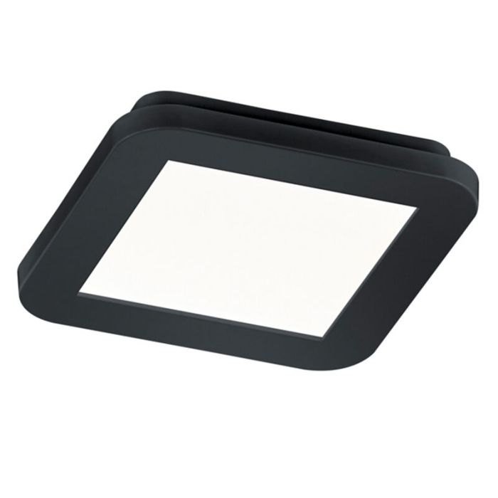 Plafonnier salle de bain moderne blanc, Gistrup, 10W, 3000K LED, IP44