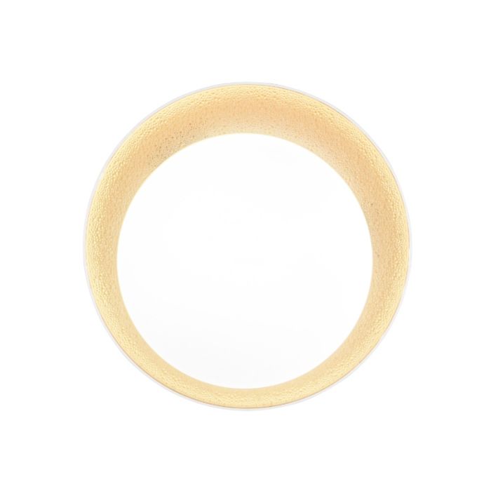 Lampe plafond moderne dorée, Nurettin, 24W, blanc chaud à froid réglable LED, gradable en 3 étapes