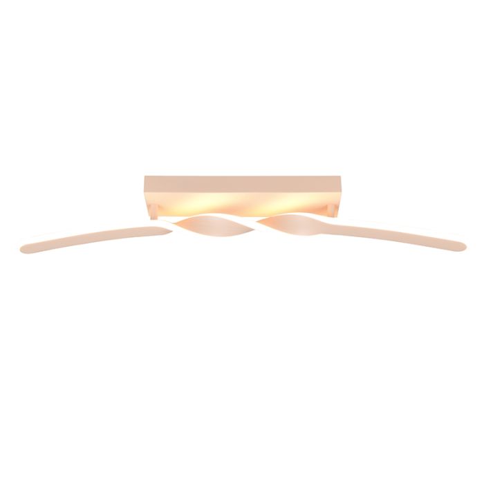 Plafonnier design marron, Quirinus, 18W, 4000K LED