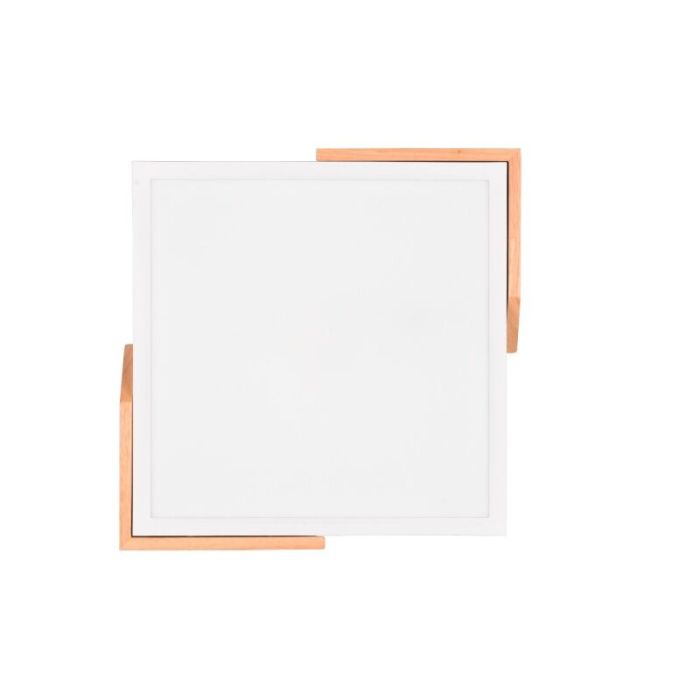 Lampe plafond moderne blanche, Selinde, 20W, 3000K LED, gradable en 3 étapes