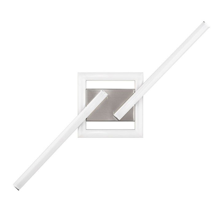 Plafonnier design nickel, Mahad, 17W, 3000K LED