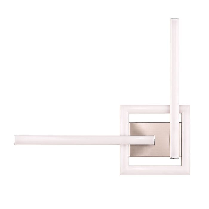 Plafonnier design nickel, Mahad, 17W, 3000K LED