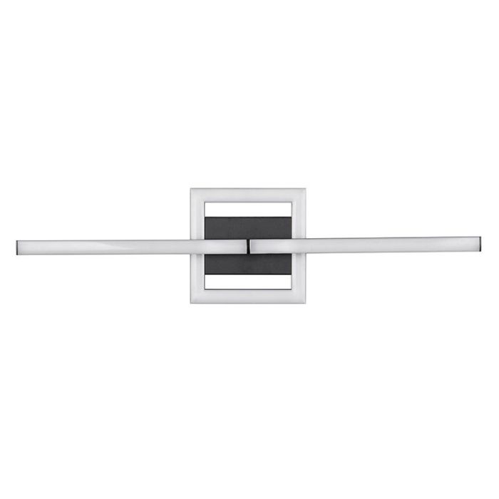 Plafonnier design noir, Mahad, 17W, 3000K LED