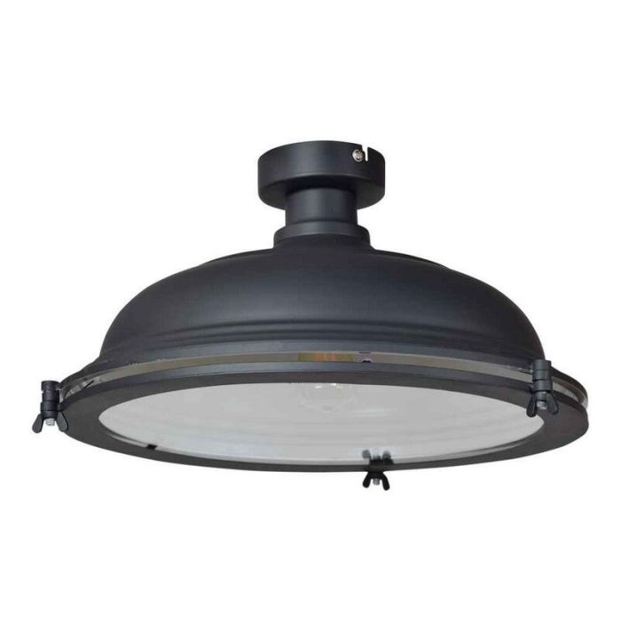 Plafonnier noir industriel, Liga