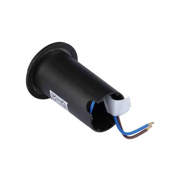 Spot encastré extérieur noir moderne, Marcus, 1W, 6500K LED, IP67