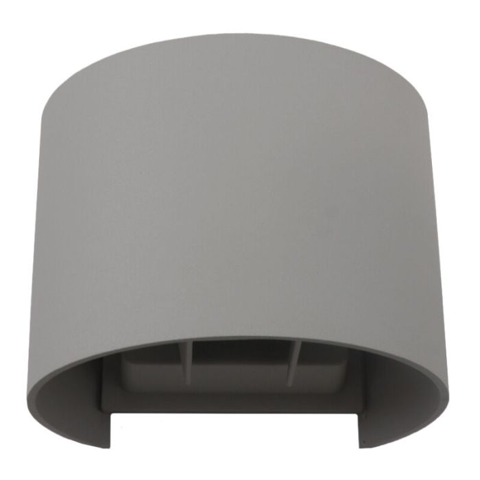 Applique up and down grise moderne, Dion, 6W, 3000K LED, IP65