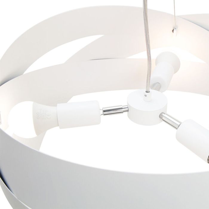 Suspension blanche moderne, Tanno