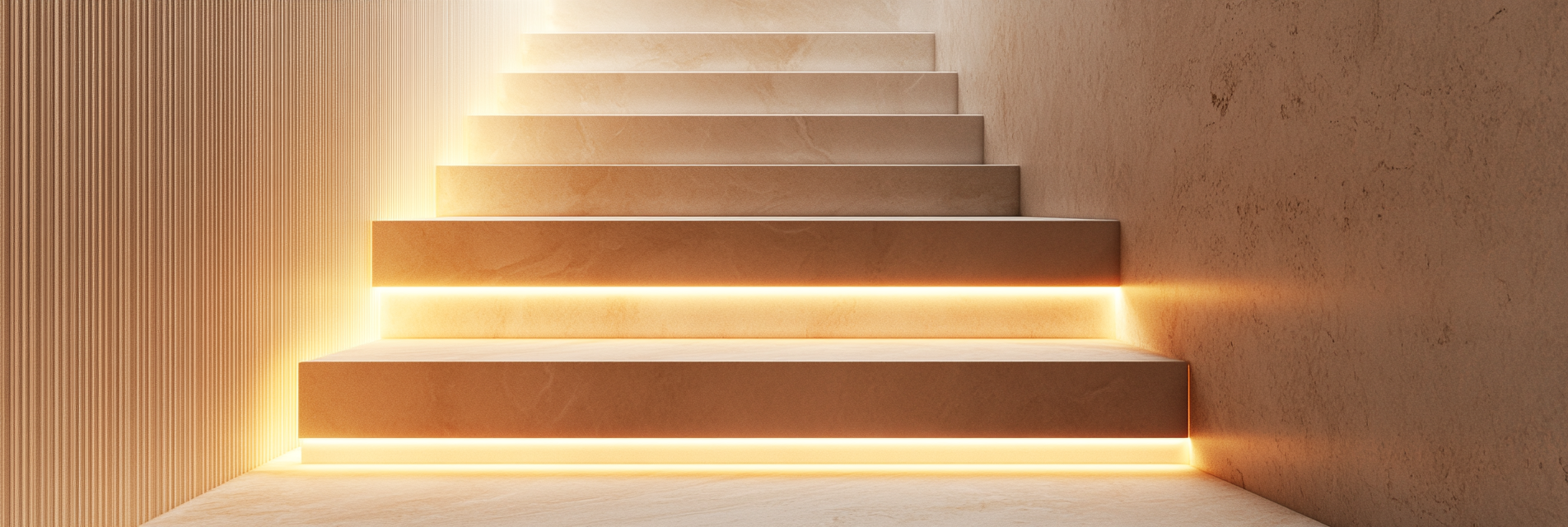 Éclairage adapté pour des escaliers sécurisés et esthétiques
