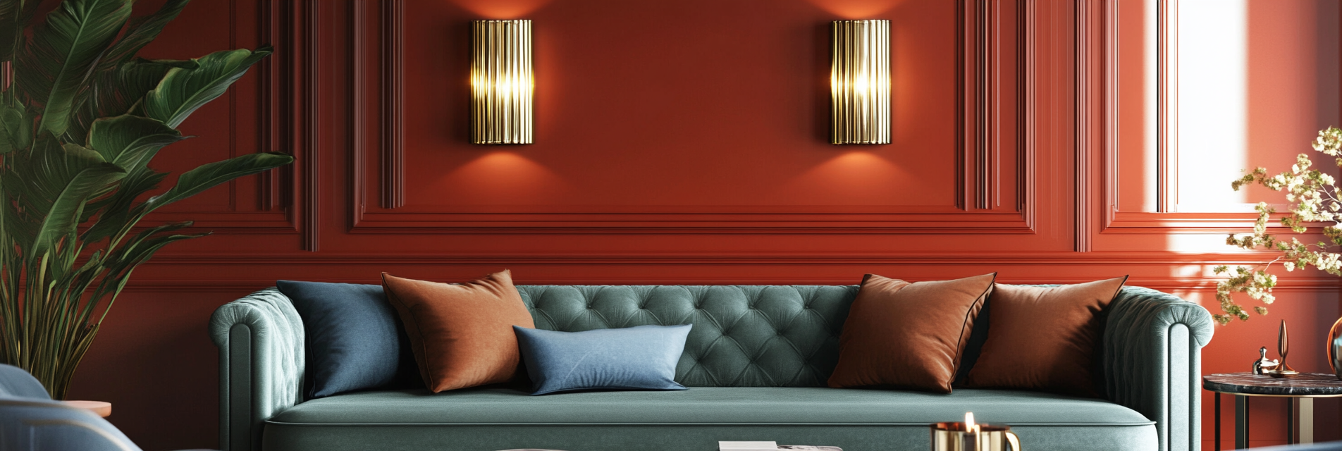 Appliques murales en laiton pour un style intemporel